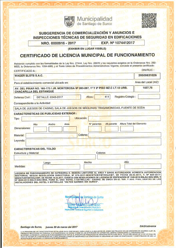 Licenia Funcionamiento Wager